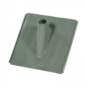 Antennenabdichtung mit Zinkstutzen - grau