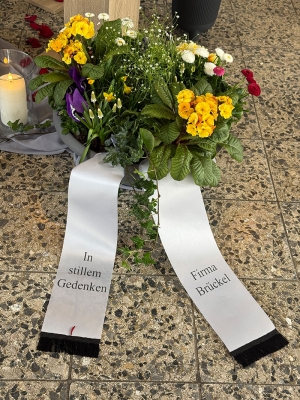 Trauerkranz Robert Br&uuml;ckel